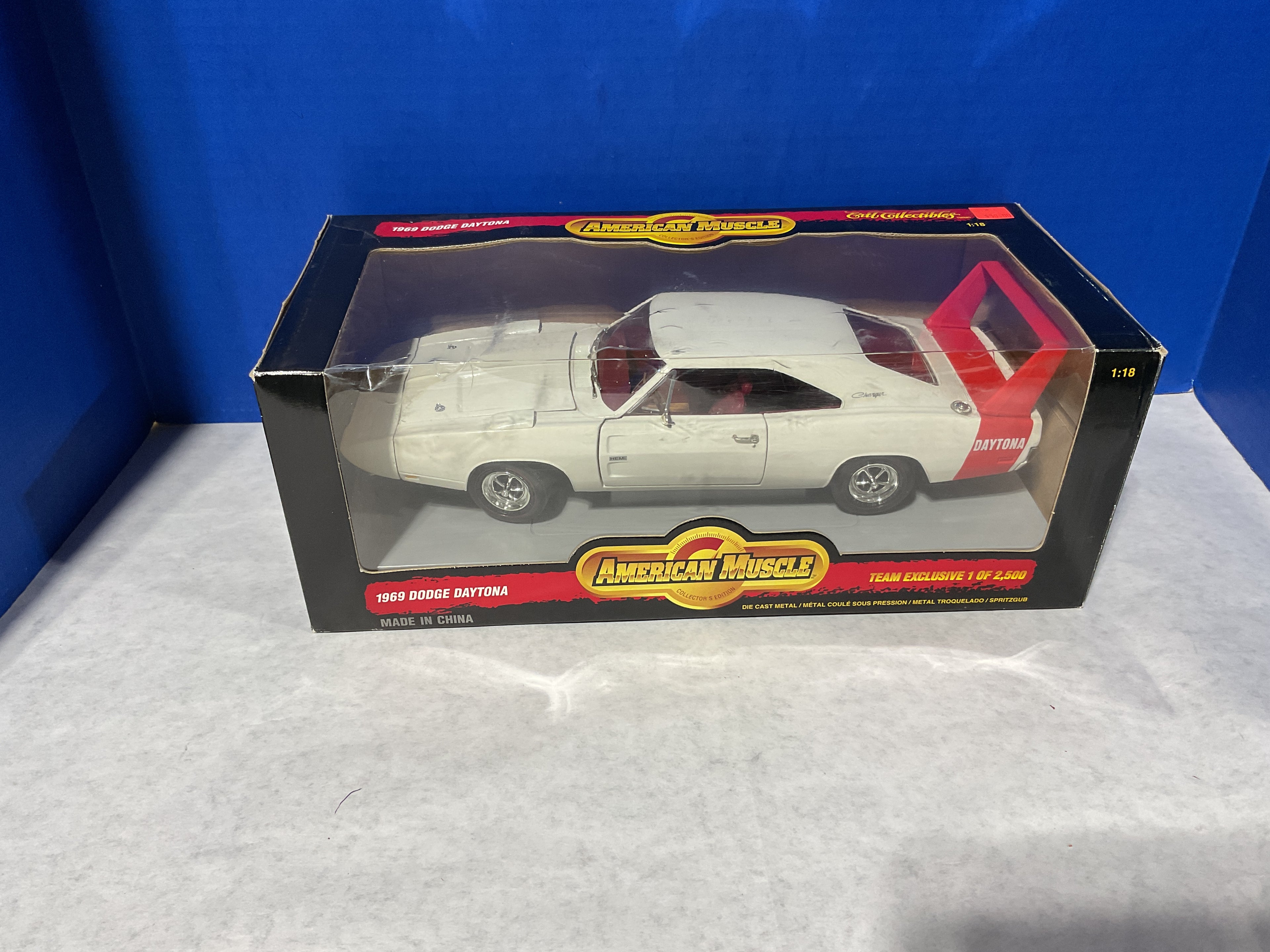 1:18 Scale 1969 Dodge Charger Daytona – Ertl American Muscle Limited Edition (1 of 2,500)
