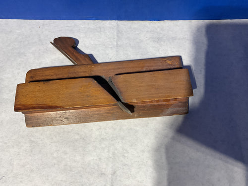 Antique Wooden Molding Plane – Vintage Carpentry Hand Tool / Woodworking Trim Plane