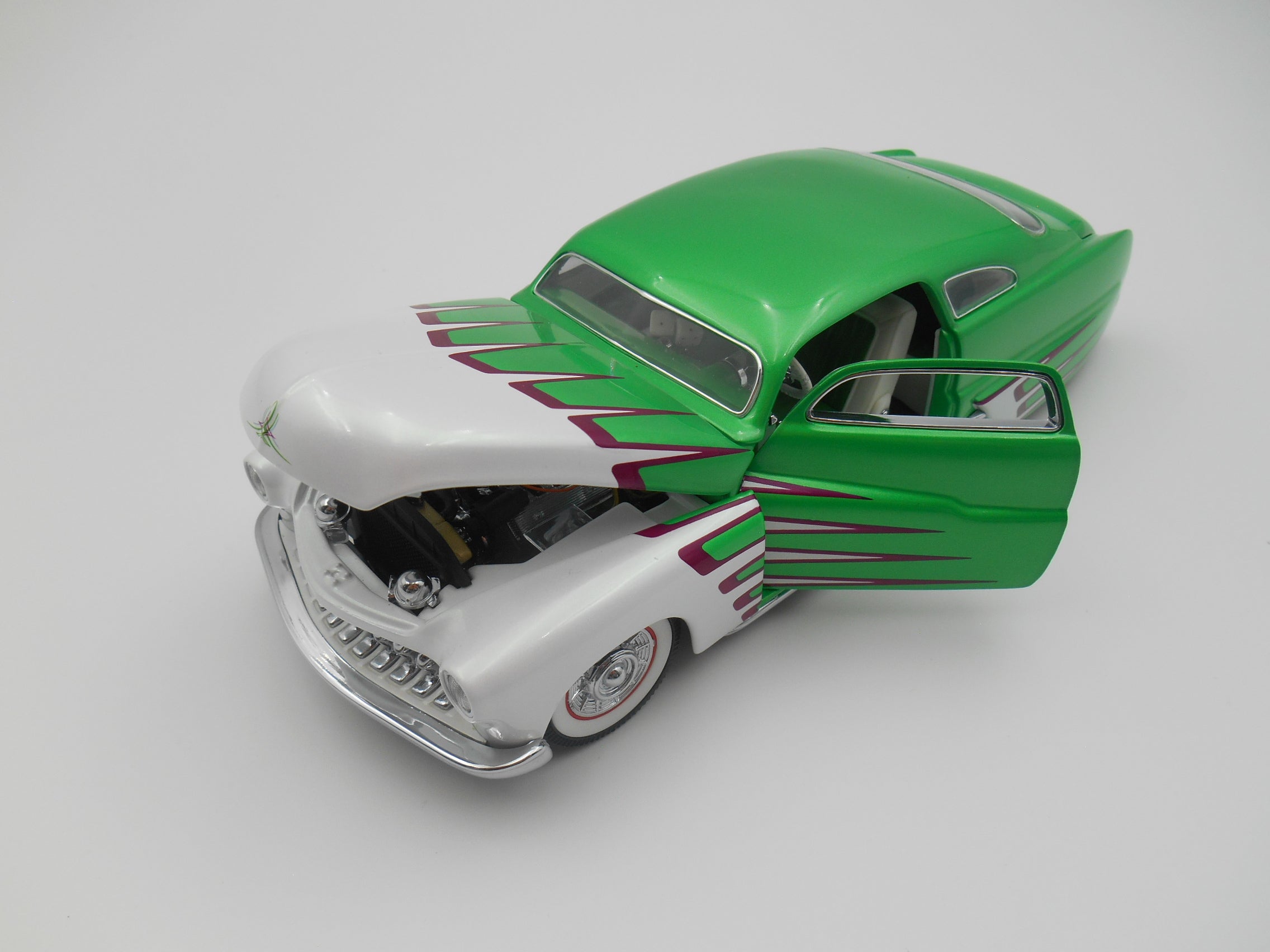 Custom 1950s Mercury Lead Sled Die-Cast Model Car