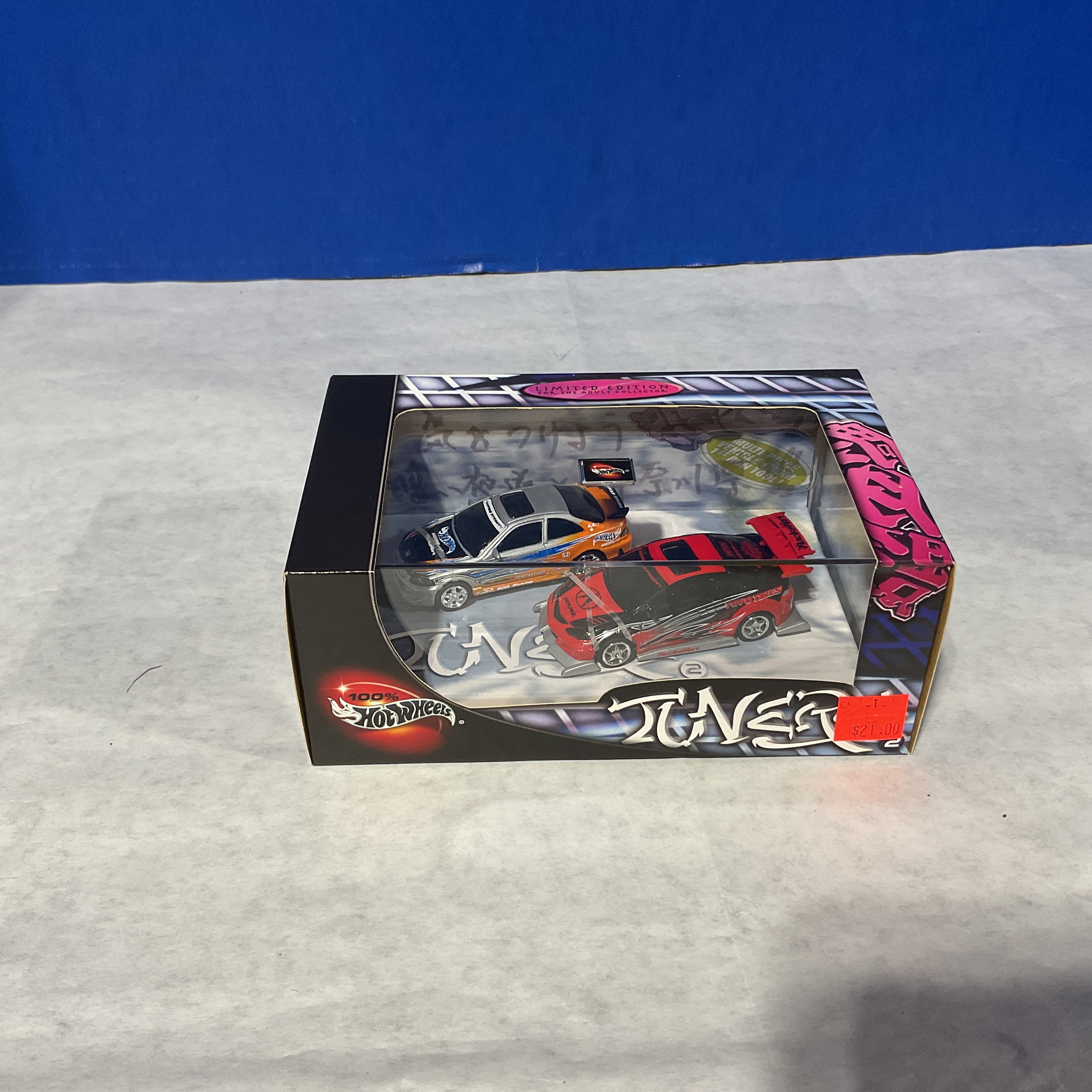 Hot Wheels Tuner 2-Car Set – Honda Civic & Acura RSX (Limited Edition)