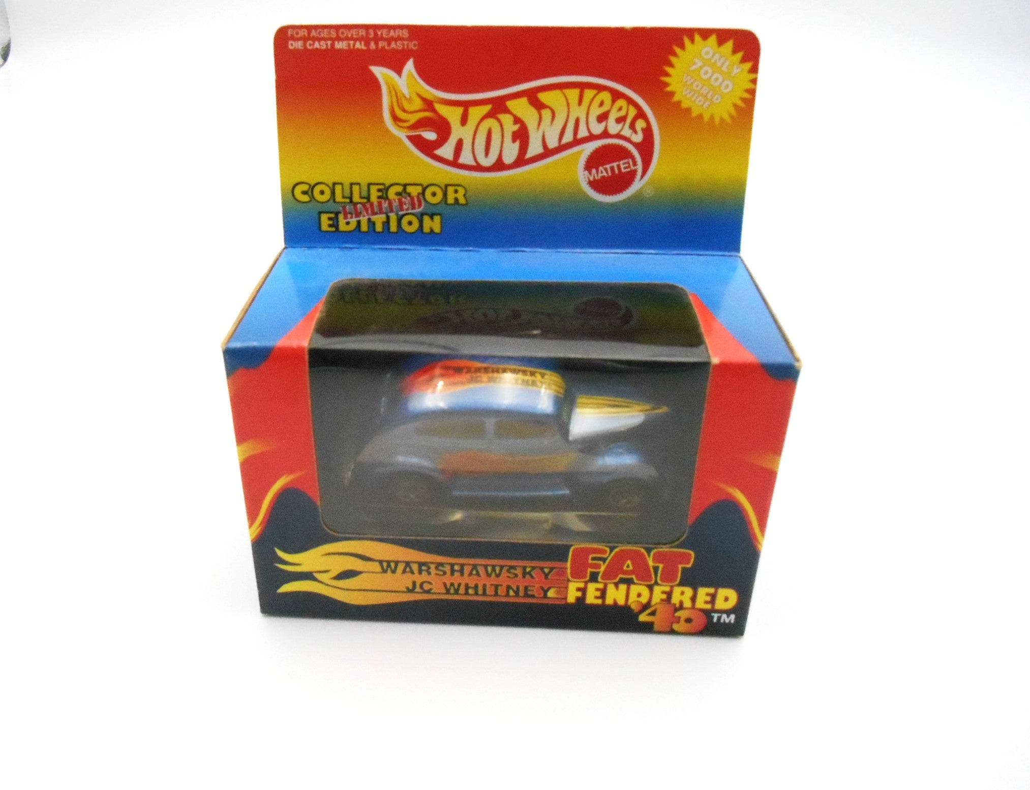 Hot Wheels Fat Fendered '40 Collector Edition JC Whitney Warshawsky Limited 7000 Diecast
