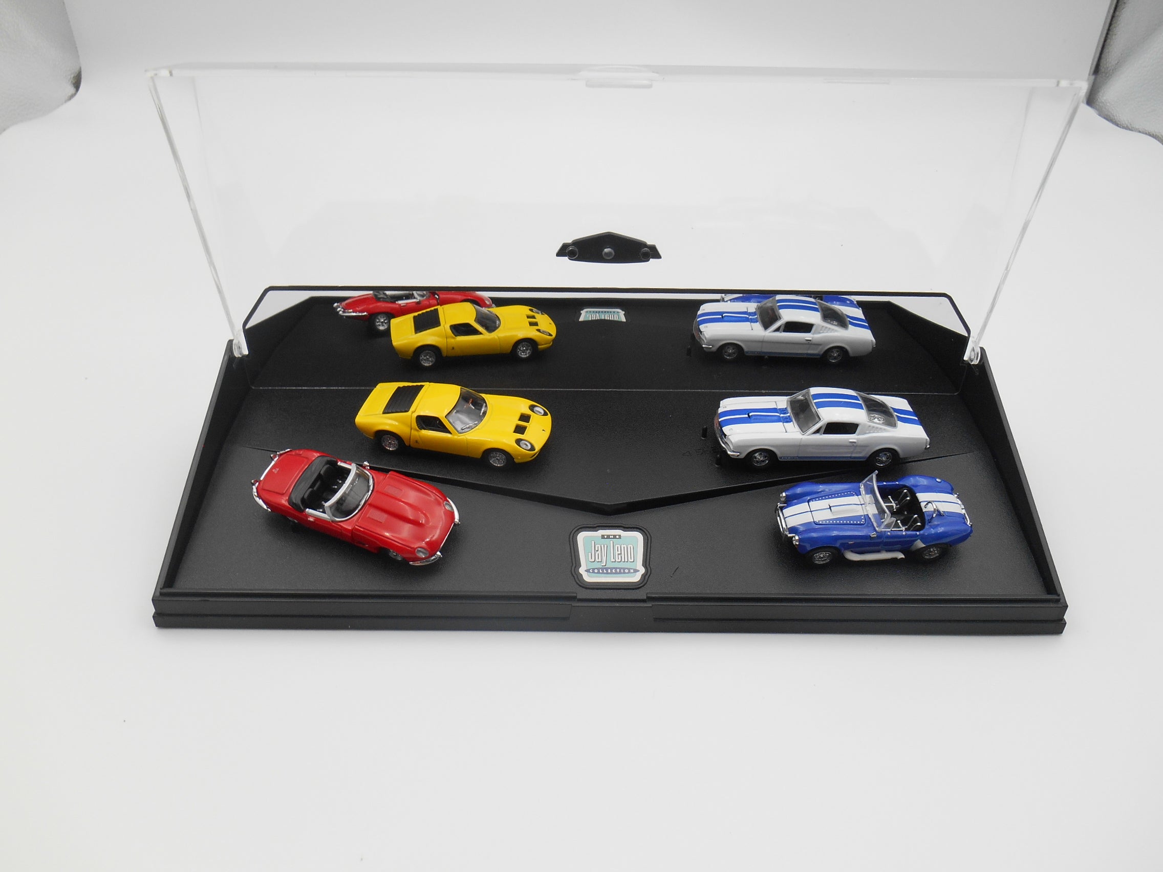 Hot Wheels Jay Leno Collection 4-Car Mirrored Display Set