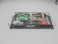 Hot Wheels Legends 4-Car Set w/ Mirrored Display Case Classic Diecast Collection