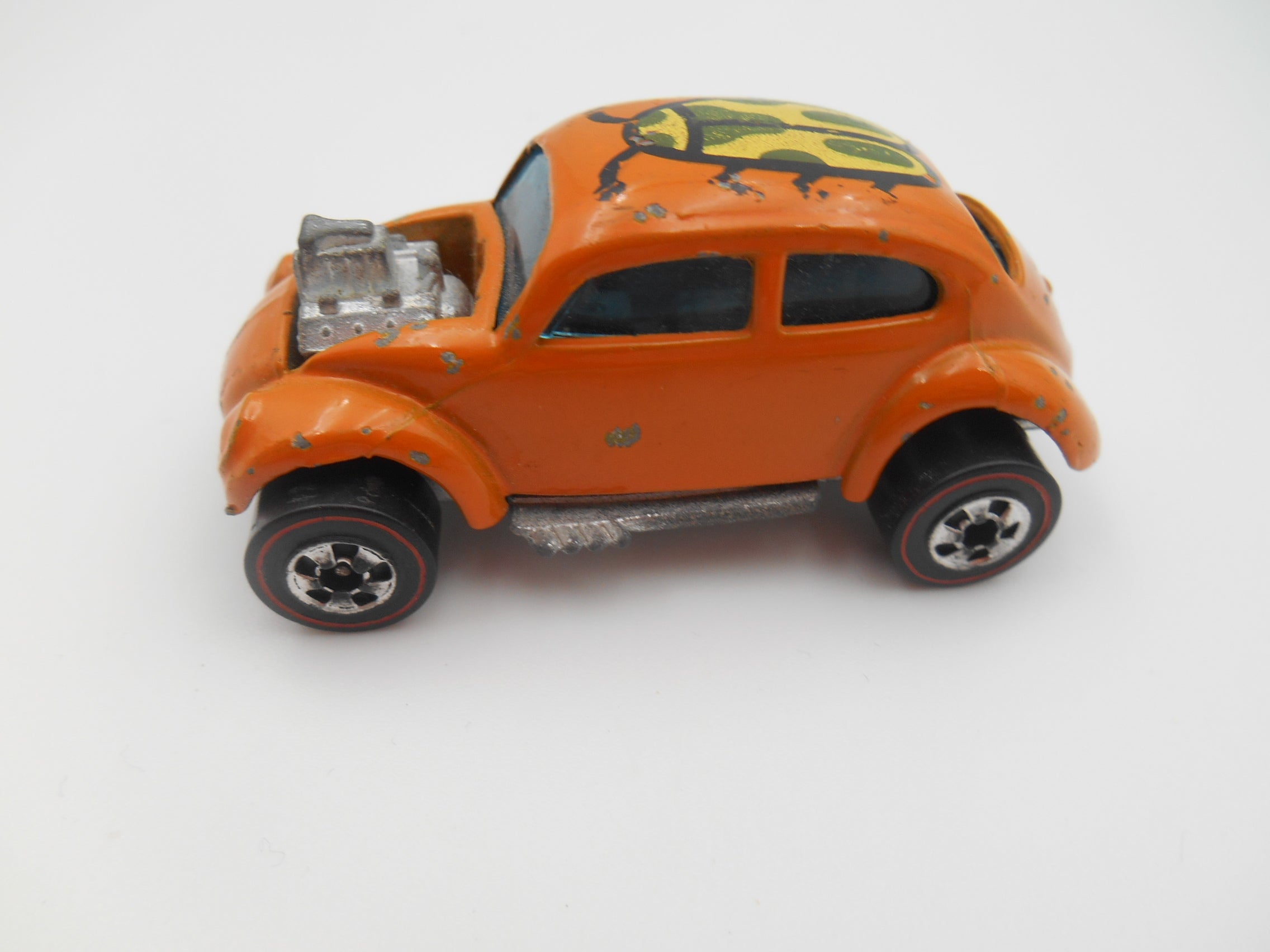 Hot Wheels Redline Custom Beetle Volkswagen Orange Bug Hong Kong 1967