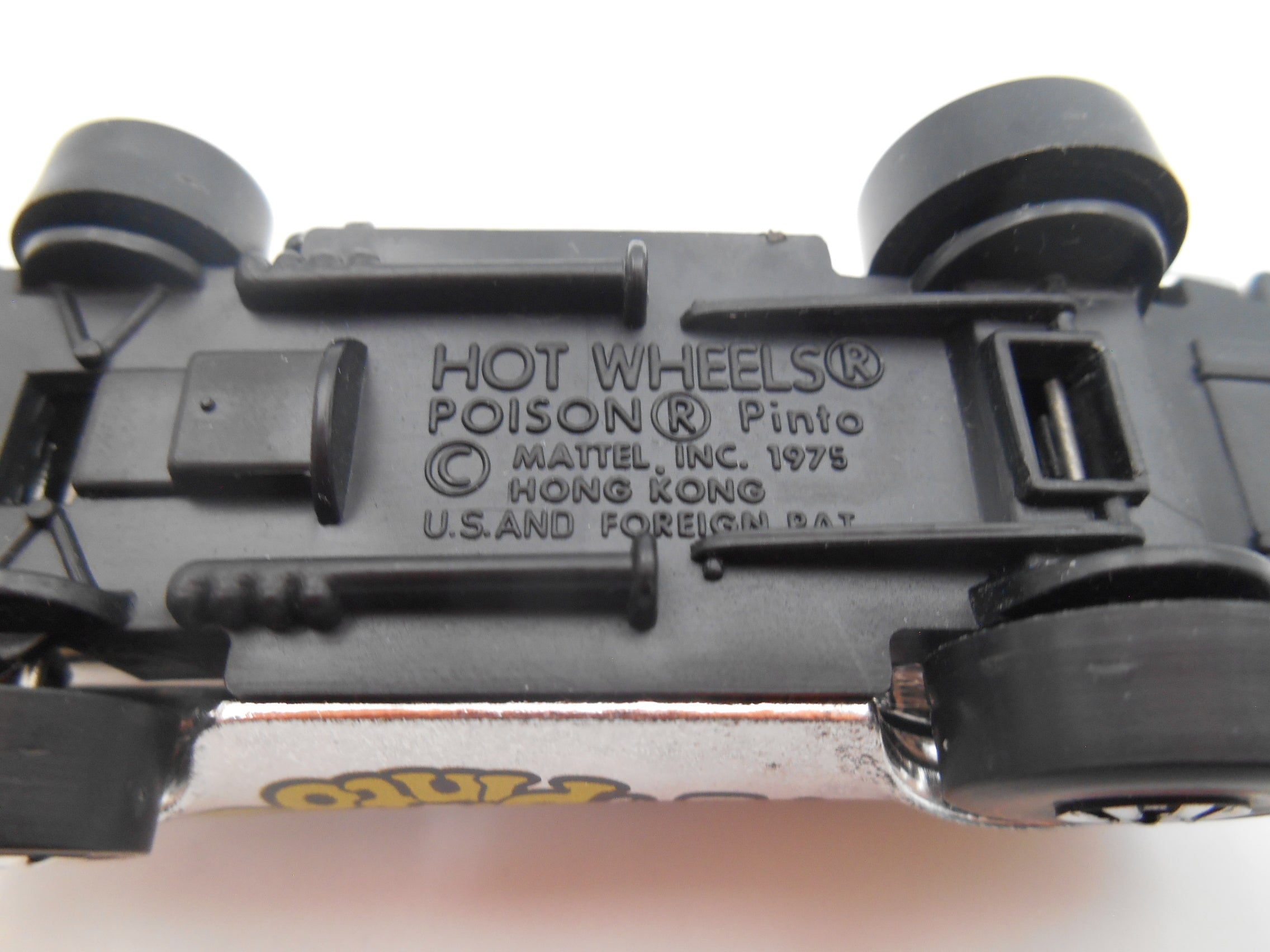 Hot Wheels Poison Pinto Chrome silver finish Redline Hong Kong 1975