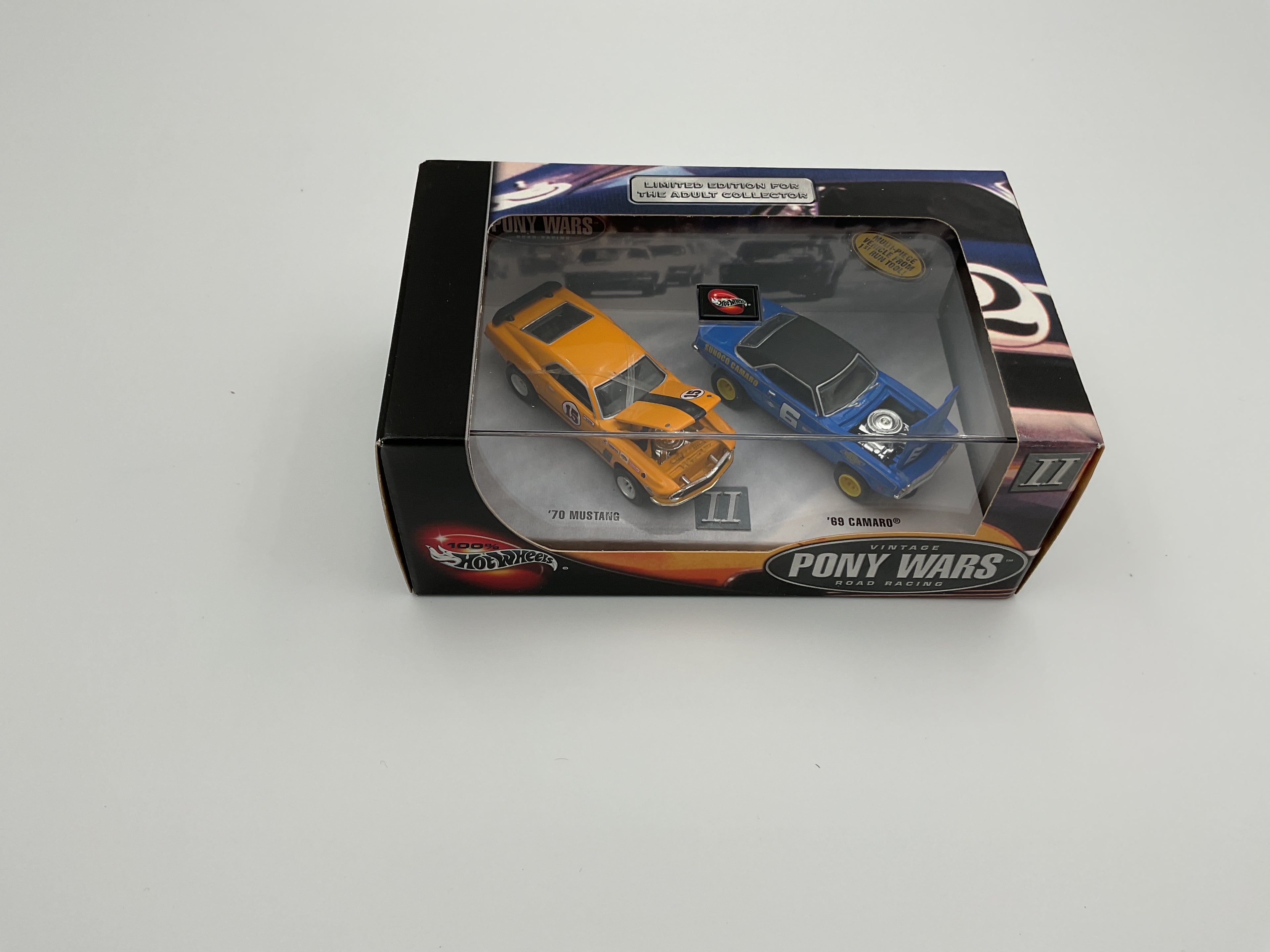 Hot Wheels 100% Pony Wars II 2-Car Set – Limited Edition Collector Series