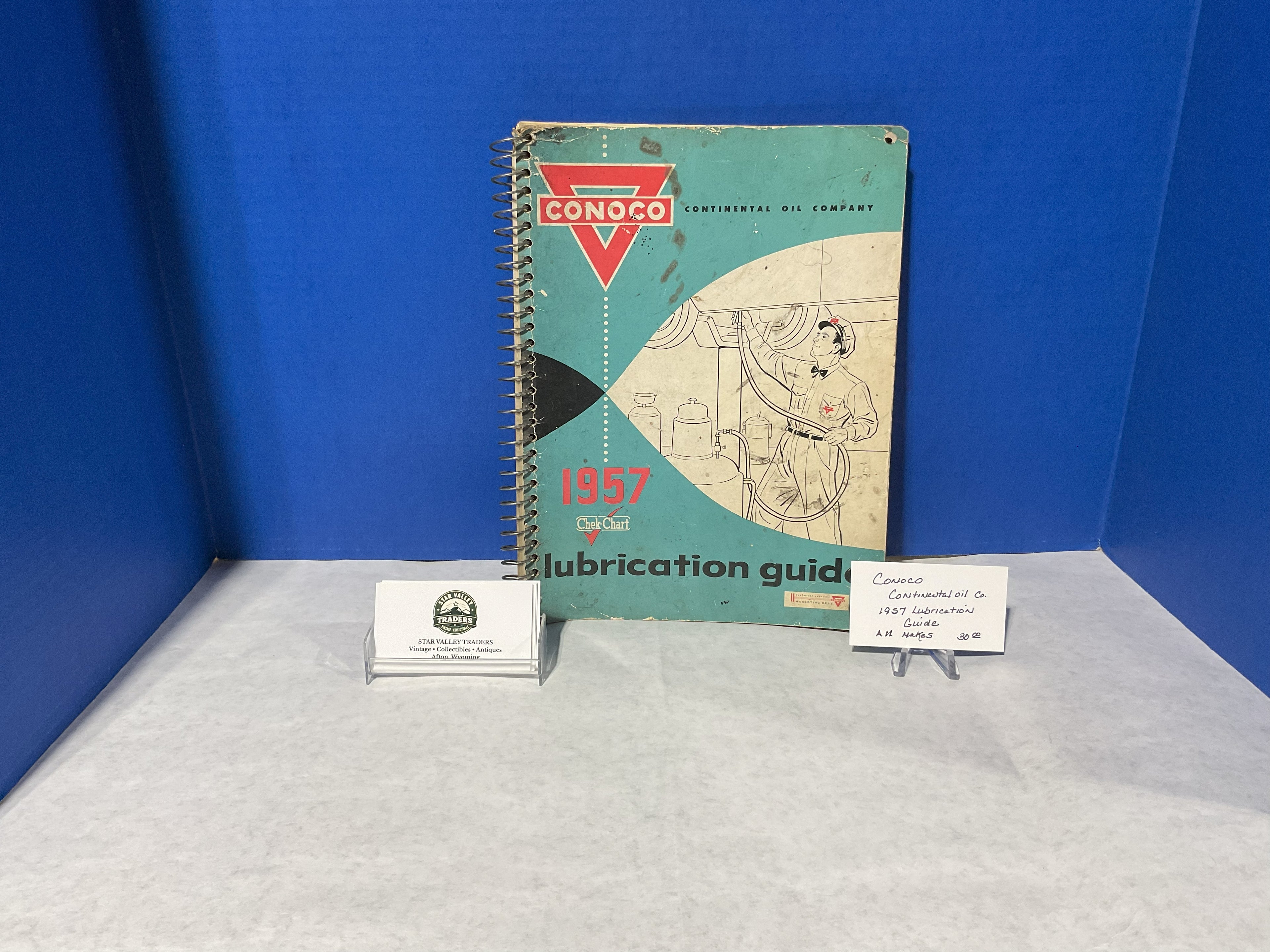 Conoco 1957 Lube Guide