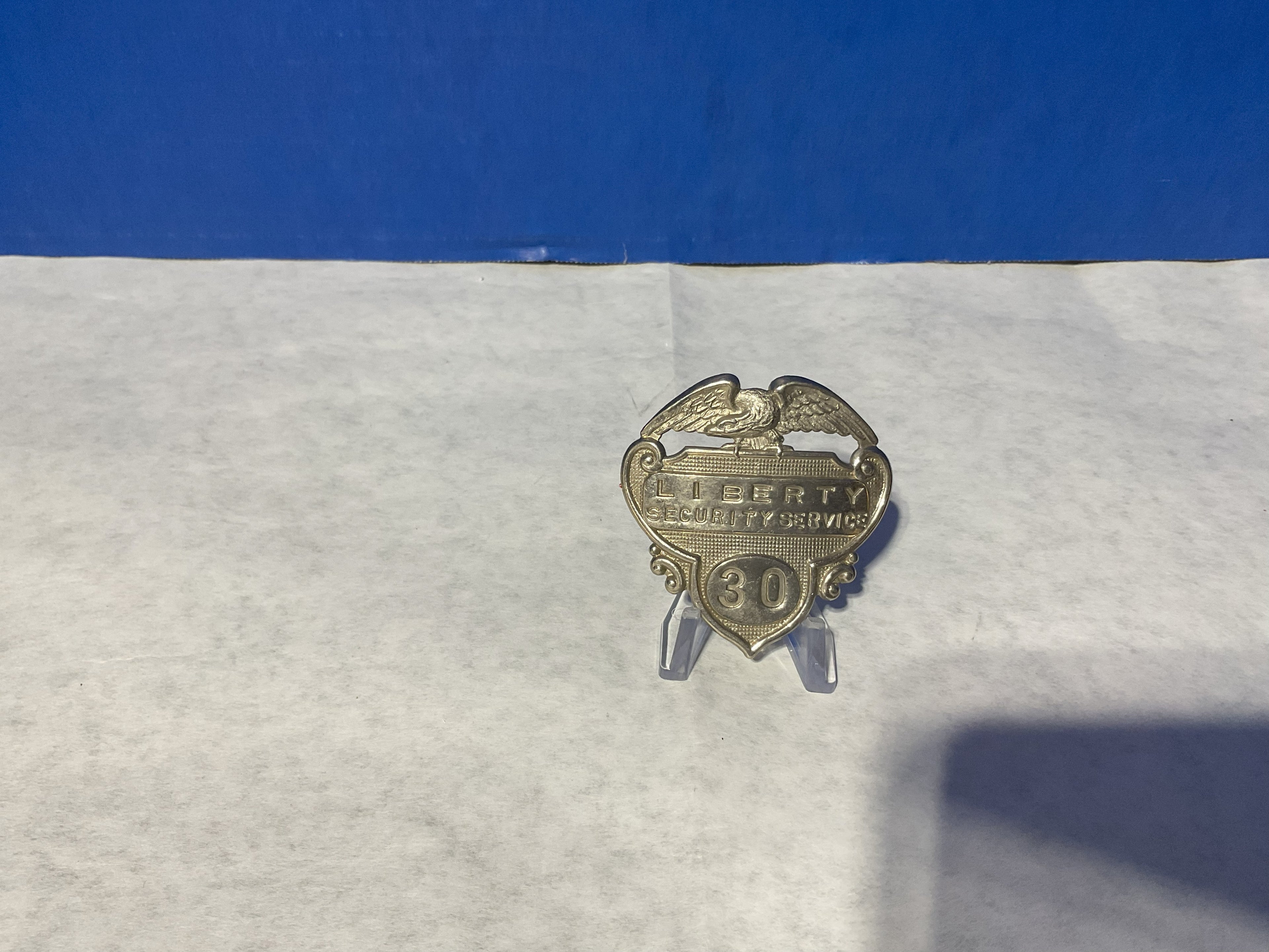 Liberty Security Service Badge #30