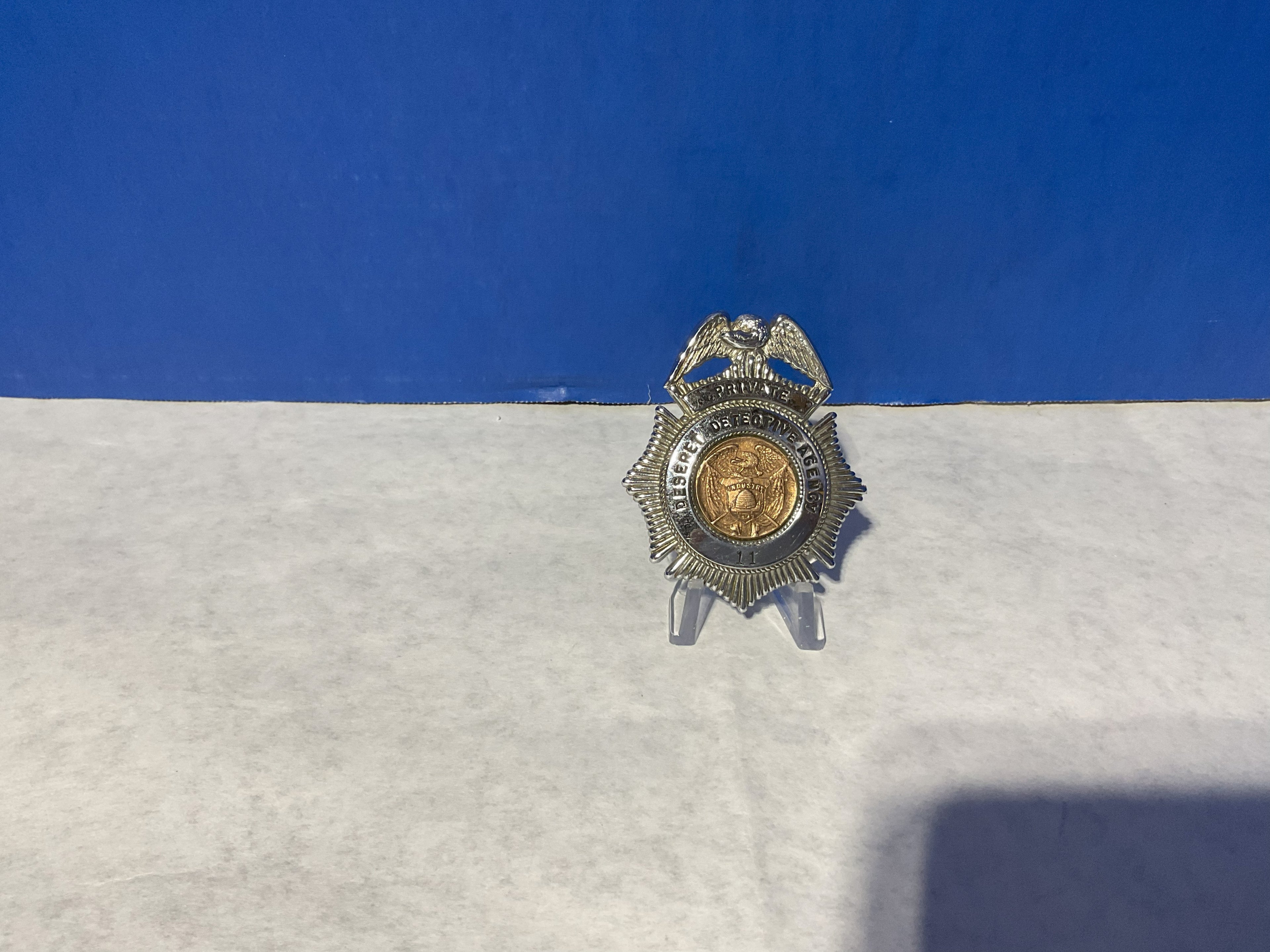 Private Desert Detective Agency Badge 11