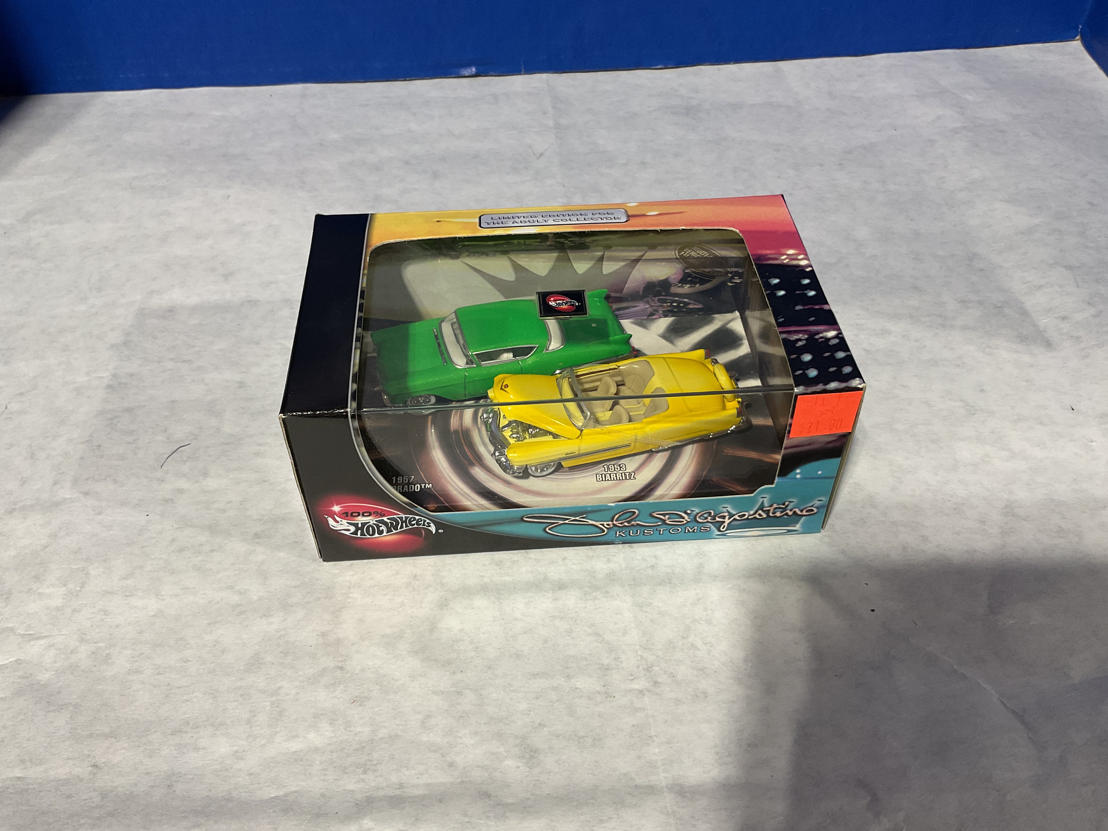 1:18 Hot Wheels John D’Agostino Kustoms Set – Limited Edition Die-Cast Set