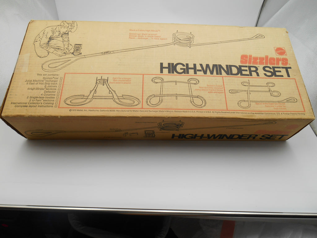 Mattel Sizzlers High-Winder Set with Mystery Car