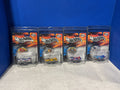Set of 4 Hot Wheels Racing 2001 Series Die-Cast Cars – Custom/Deora Style Collection (Sealed)