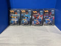 Set of 4 Hot Wheels Racing “Pit Cruisers” Series Die-Cast Vehicles – Limited Edition 1 of 15,000 (Sealed)