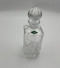 Shannon Crystal Cut Glass Decanter with Stopper – Elegant Faceted Barware