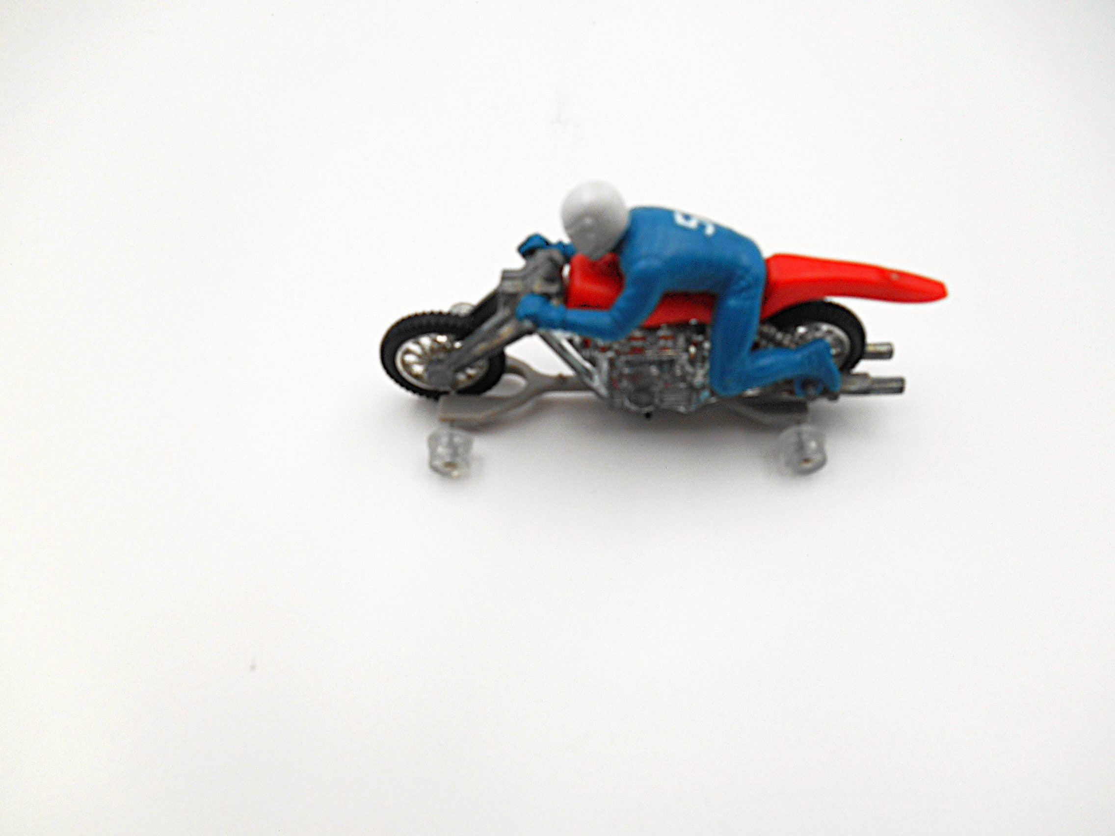 Vintage Die-Cast Drag Racing Motorcycle