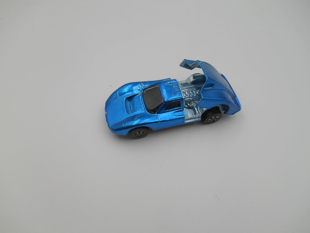 Vintage Hot Wheels 2000 GT-X vibrant blue Spectraflame-style paint