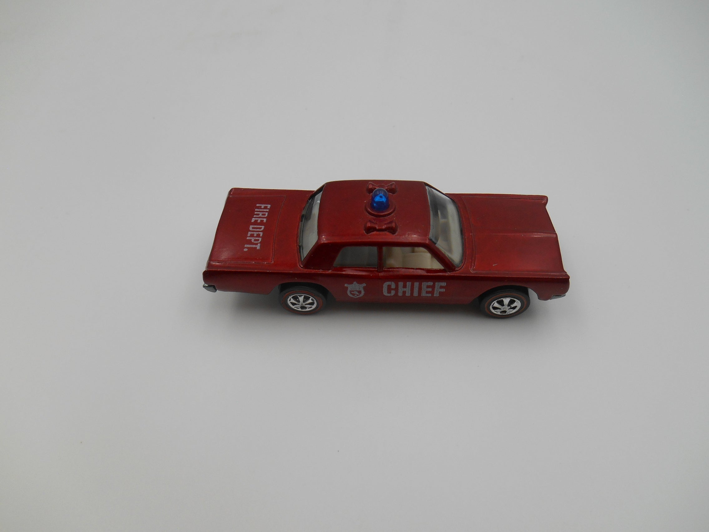 Vintage Hot Wheels Fire Chief Car