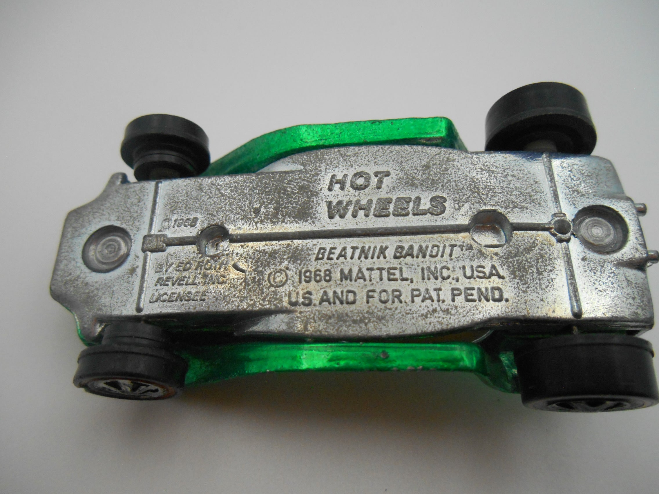 Vintage Hot Wheels Beatnik Bandit emerald