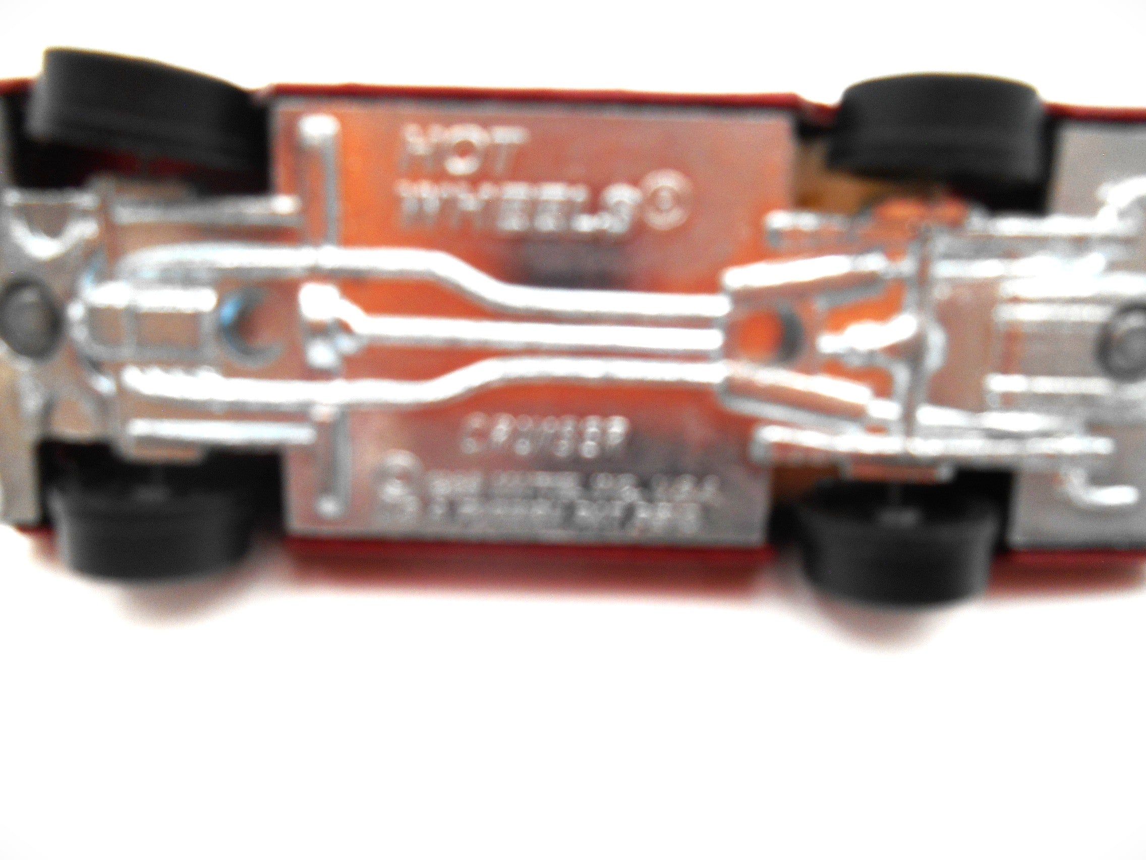 Vintage Hot Wheels Custom Police Cruiser ("Chief") – Redline Era metallic red paint 1988