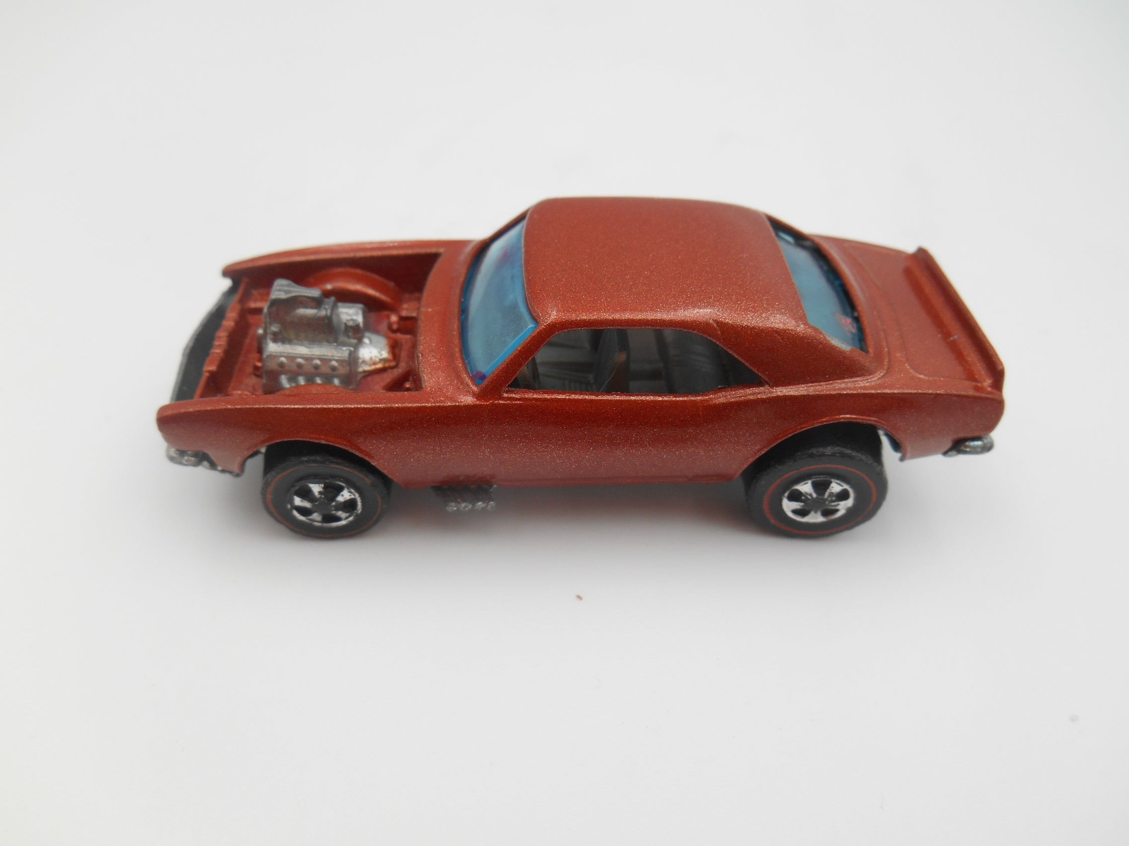 Vintage Hot Wheels Heavy Chevy – Redline Era 1969 copper/brown spectra flame