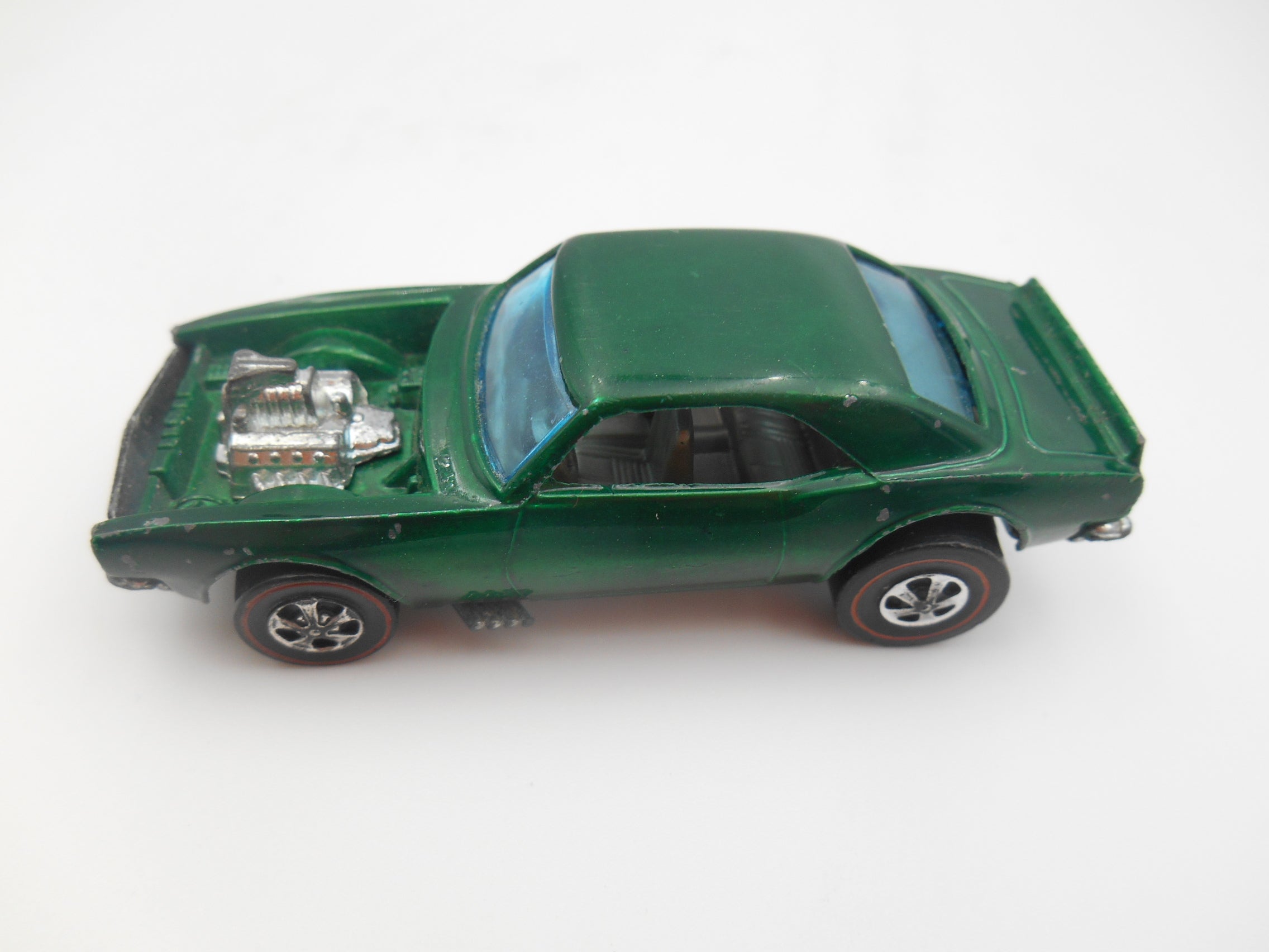 Vintage Hot Wheels Heavy Chevy – Redline Era 1969 dark green