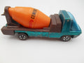 Vintage Hot Wheels Heavyweights Cement Mixer cab brown paint