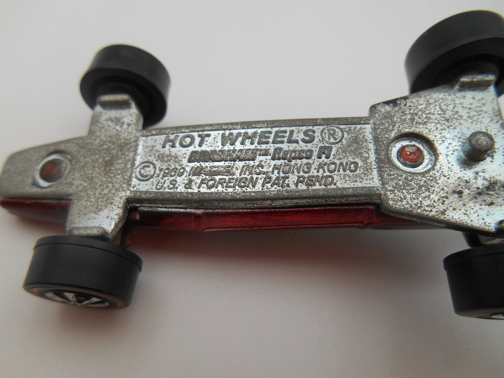 Vintage Hot Wheels Rail Dragster – Redline Era red spectra flame 1969