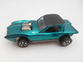 Vintage Hot Wheels Redline Python Aqua Teal Mattel Hong Kong 1968 metallic