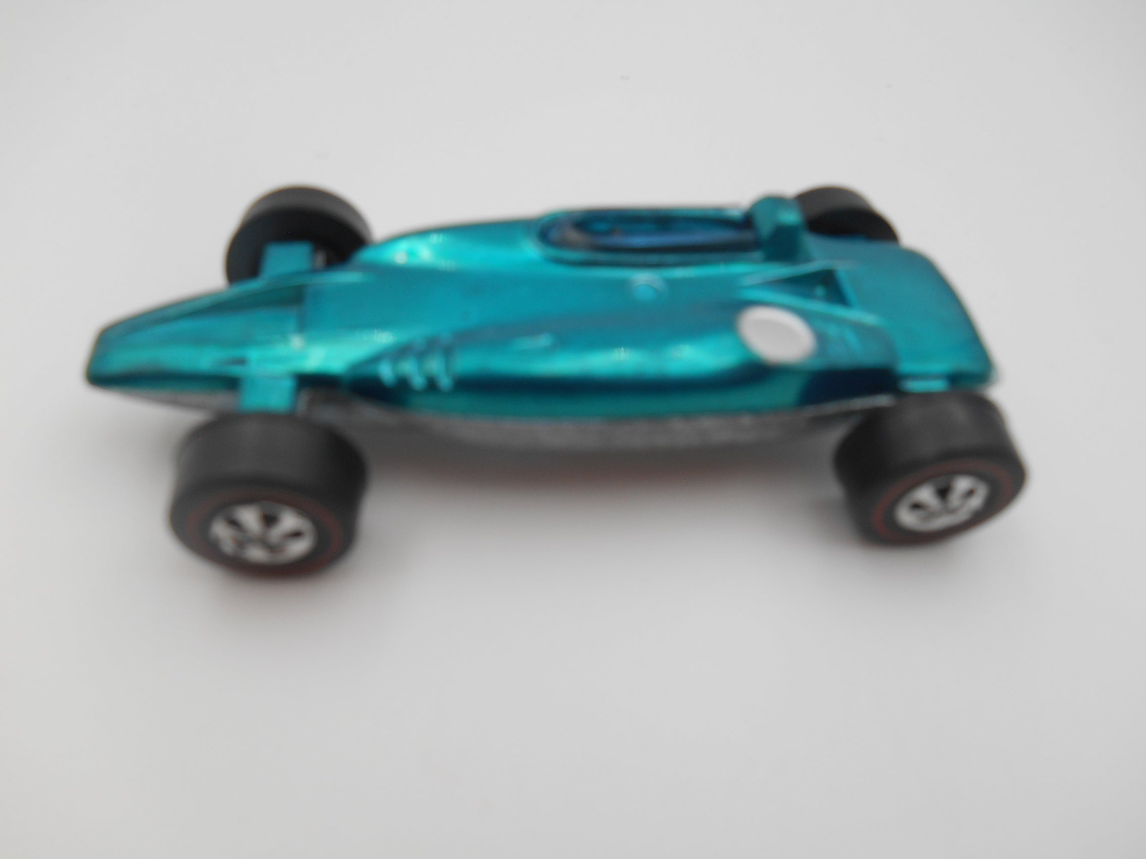 Vintage Hot Wheels Redline Shelby Turbine Aqua Spectraflame 1969 Mattel Hong Kong