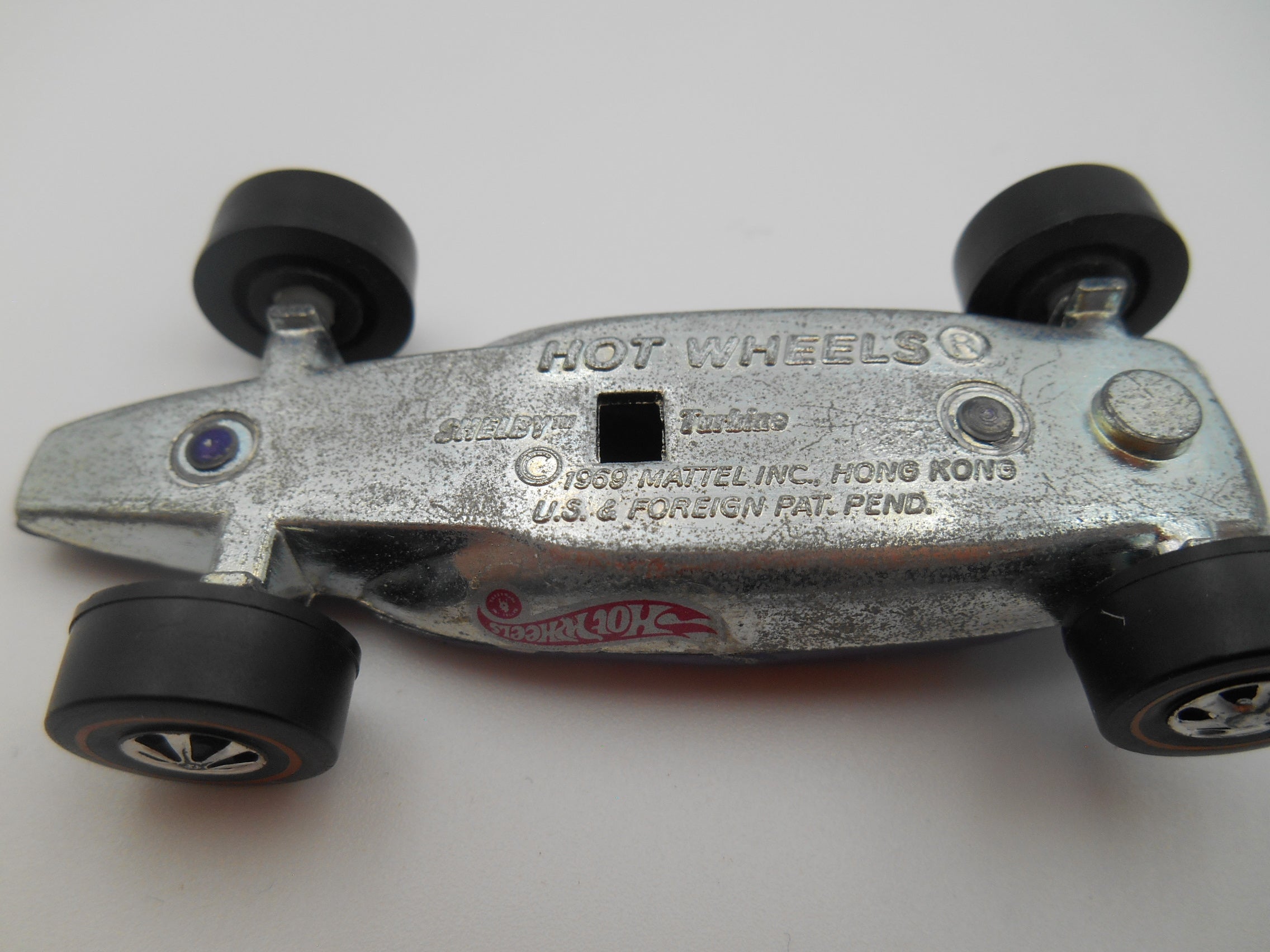 Vintage Hot Wheels Redline Shelby Turbine Purple Spectraflame 1969 Mattel Hong Kong