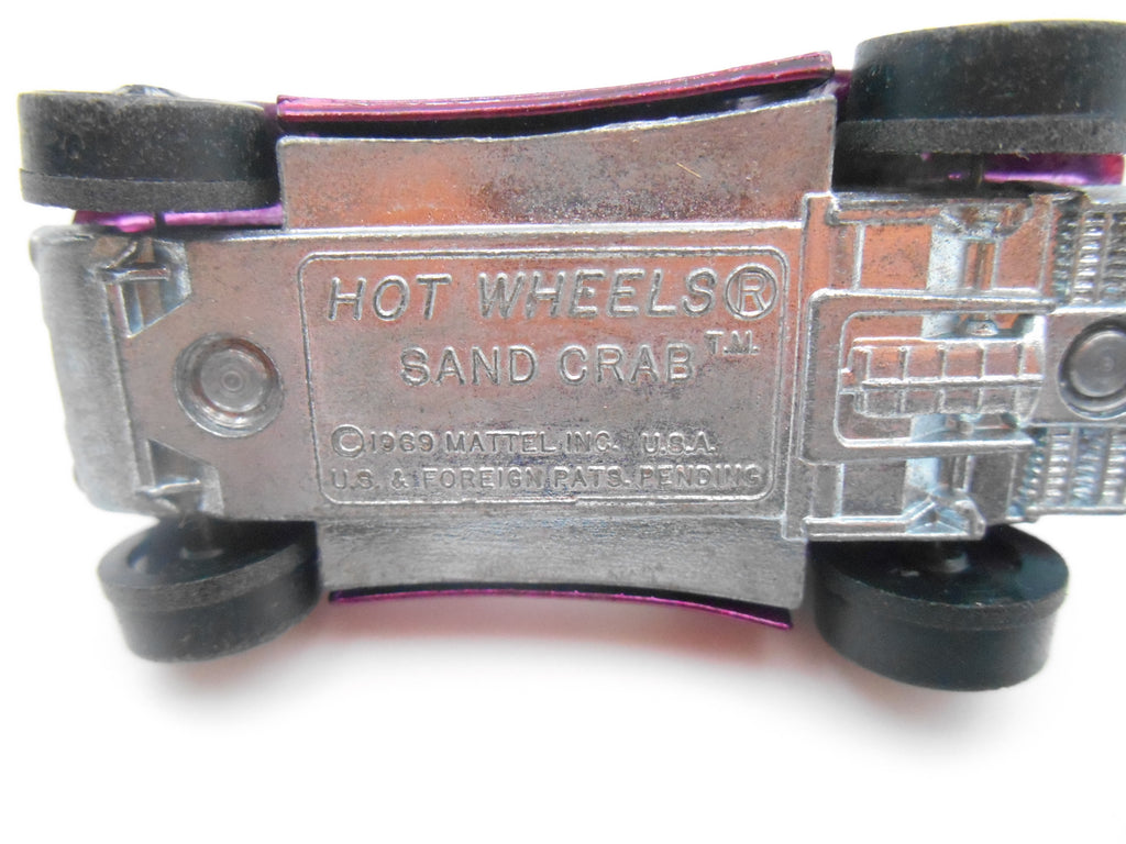 Vintage Hot Wheels Sand Crab – Redline Era 1969 era spectra flame paint, flower decals