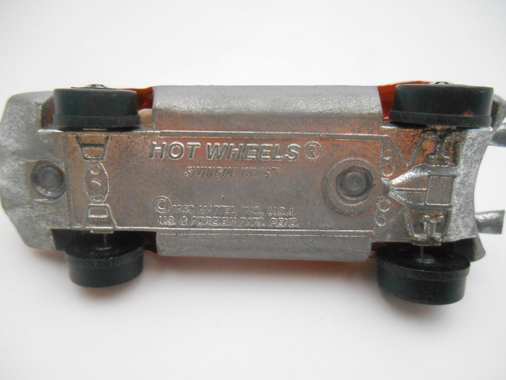 Vintage Hot Wheels Swingin’ Wing – Redline Era 1969 Red spectra flame