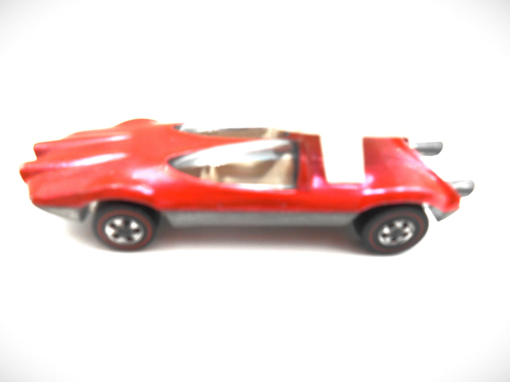 Vintage Hot Wheels Swingin’ Wing – Redline Era 1969 Red spectra flame