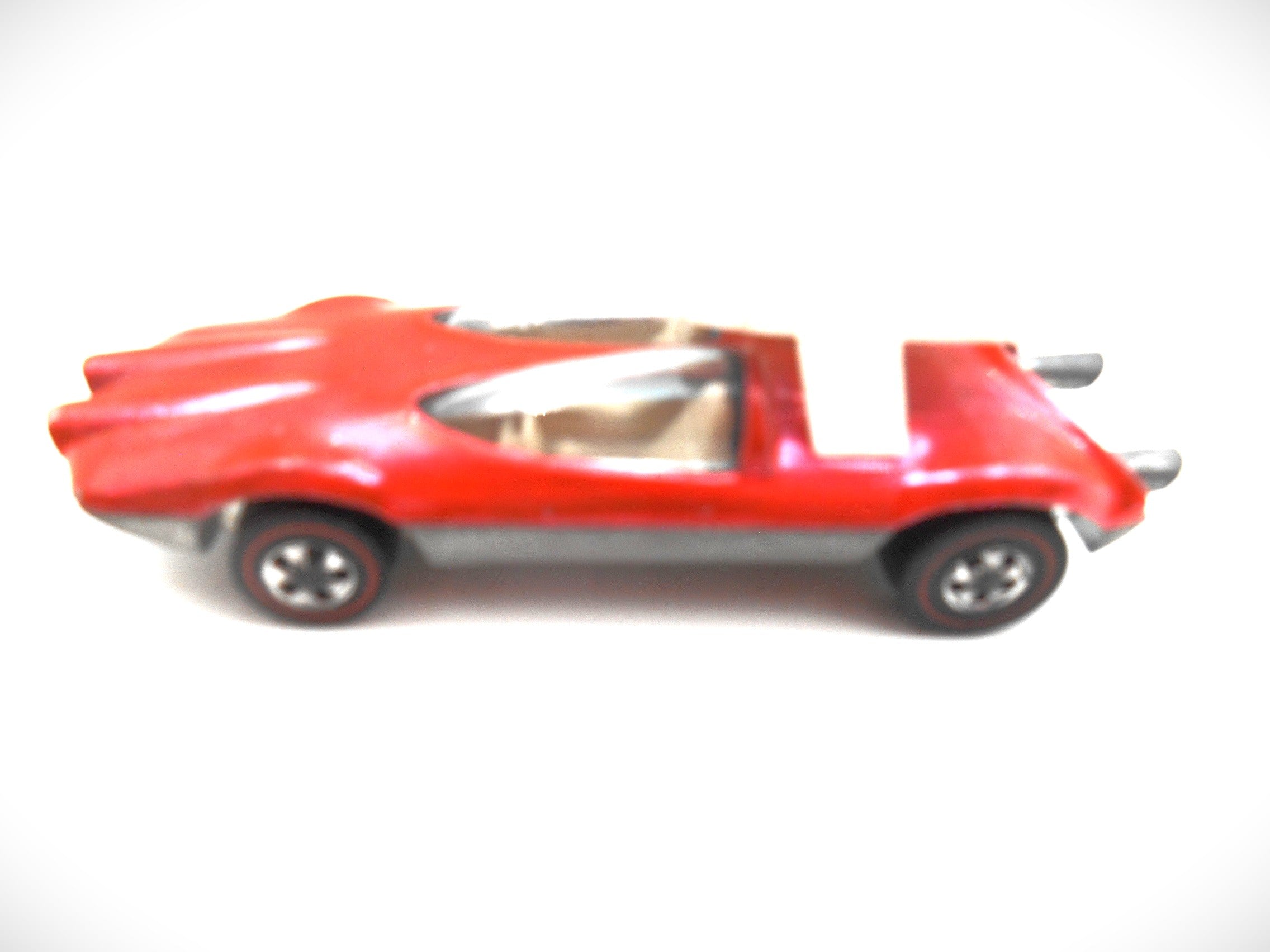 Vintage Hot Wheels Swingin’ Wing – Redline Era 1969 Red spectra flame