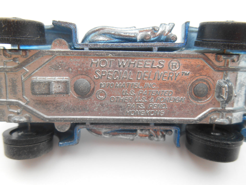 Vintage Hot Wheels Special Delivery – Redline Era 1970, light blue, faded paint