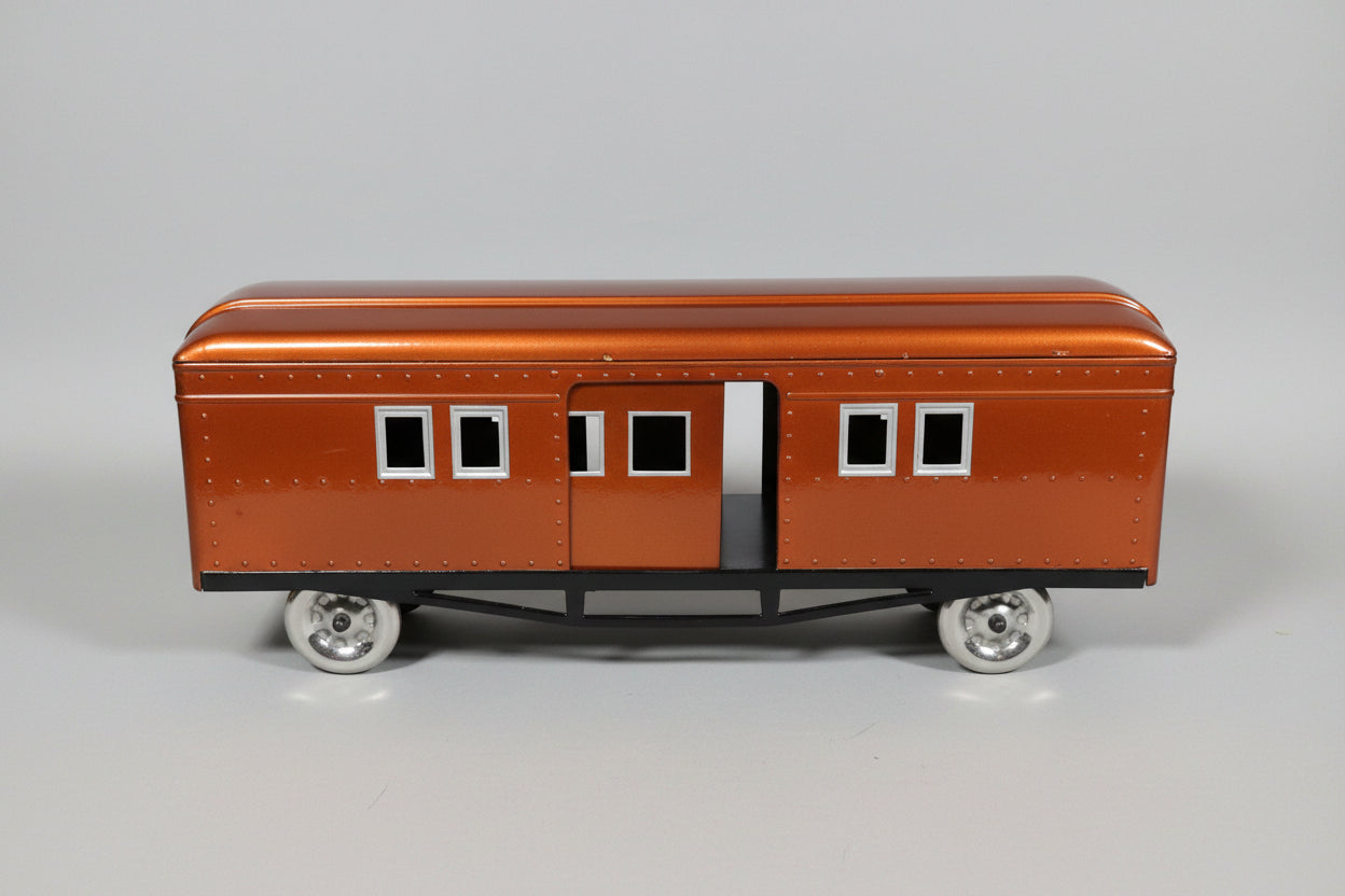 Vintage 1930's Metal Railroad Express Car