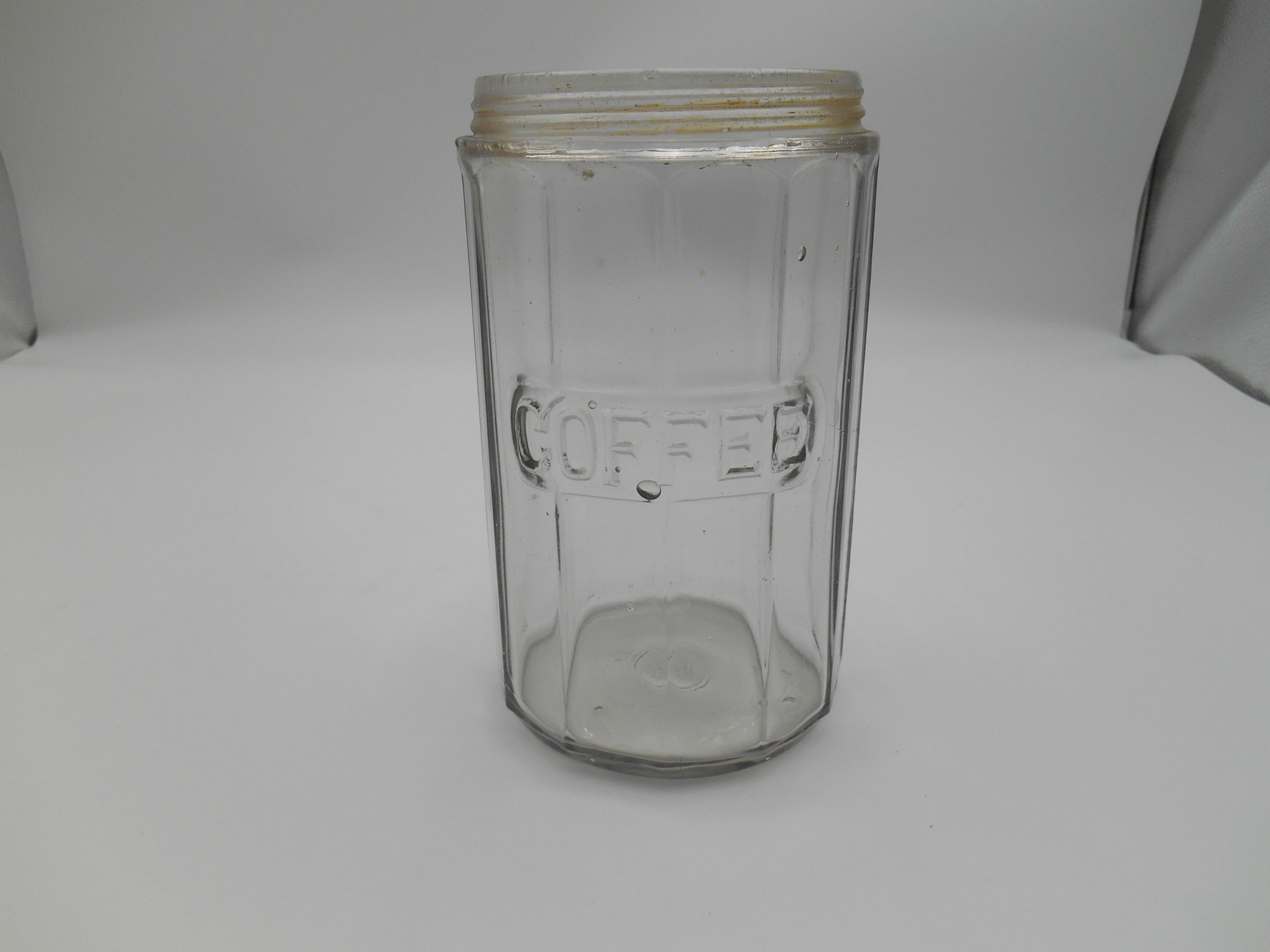 Vintage classic Coffee Glass Storage Canister