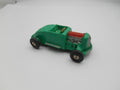 Vintage Green Hot Rod Roadster Toy Car with Exposed Engine