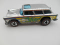 Vintage Hot Wheels Alive '55™ Chevrolet (1968 Casting) chrome with graphics