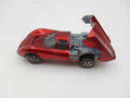 Vintage Hot Wheels Redline Lola GT70 Red Spectraflame Club Kit Base Sticker 1970 Mattel Hong Kong