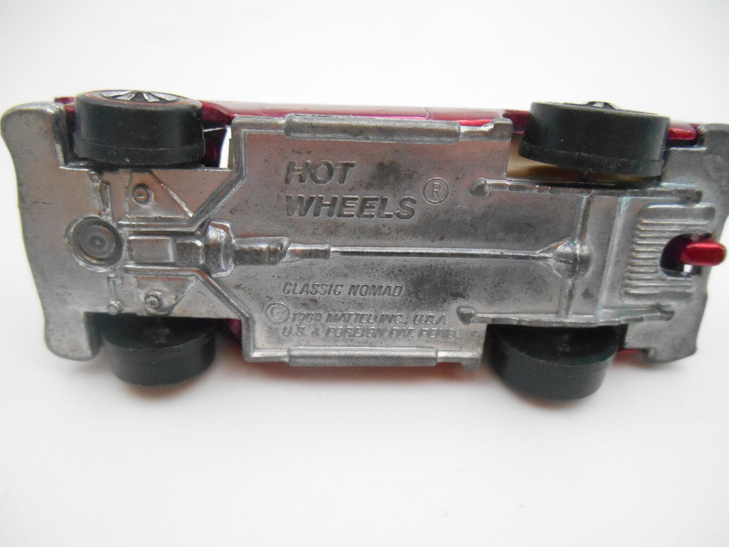 Vintage Hot Wheels Classic Nomad redline `1969 red spectraflame