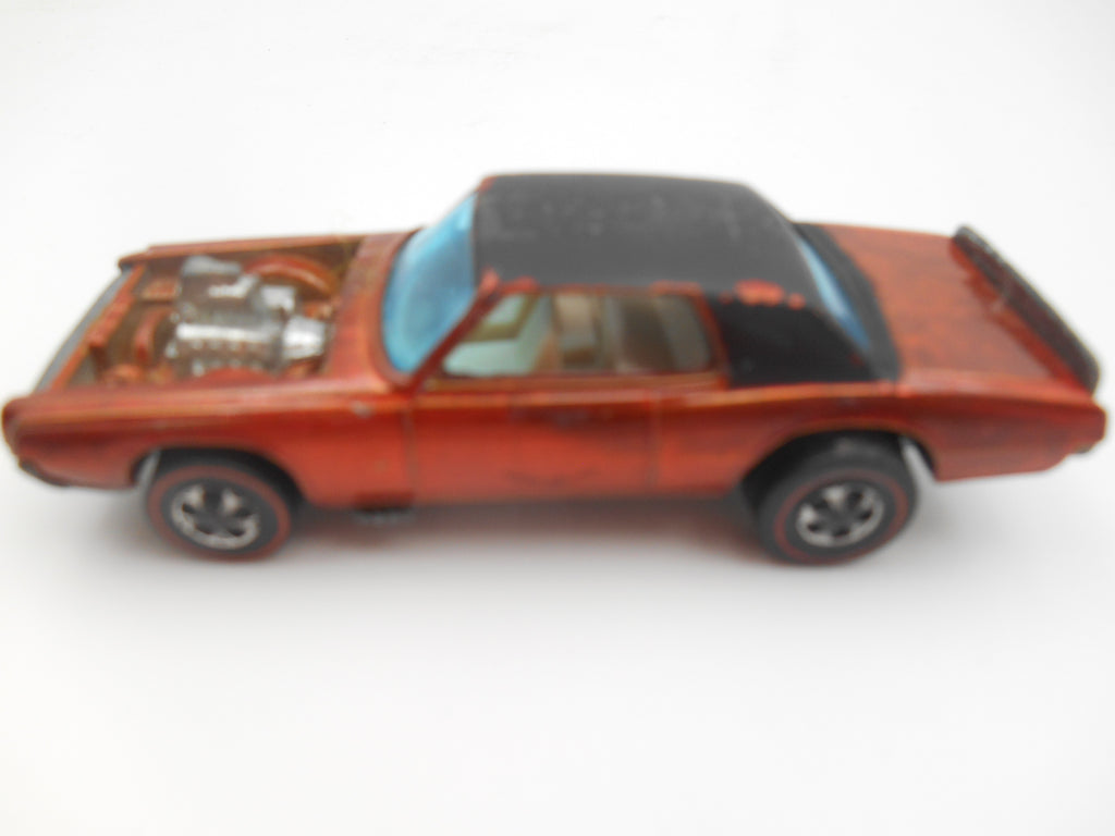 Vintage Hot Wheels Redline TNT-Bird Copper Orange Spectraflame 1969 Mattel Hong Kong