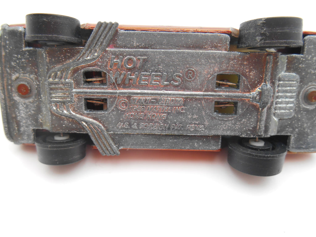 Vintage Hot Wheels Redline TNT-Bird Copper Orange Spectraflame 1969 Mattel Hong Kong