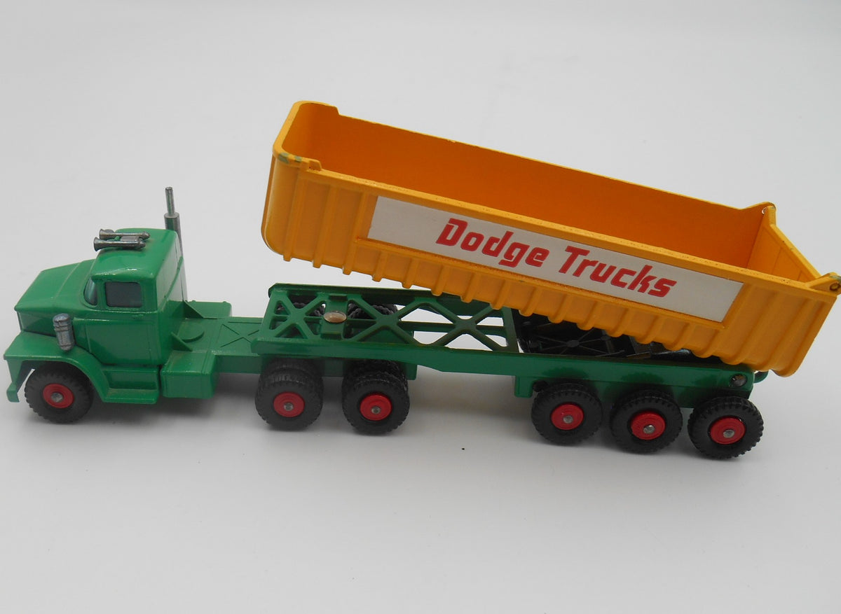 Vintage Matchbox King Size K-16 Dodge Tractor & Tipper Dump Truck