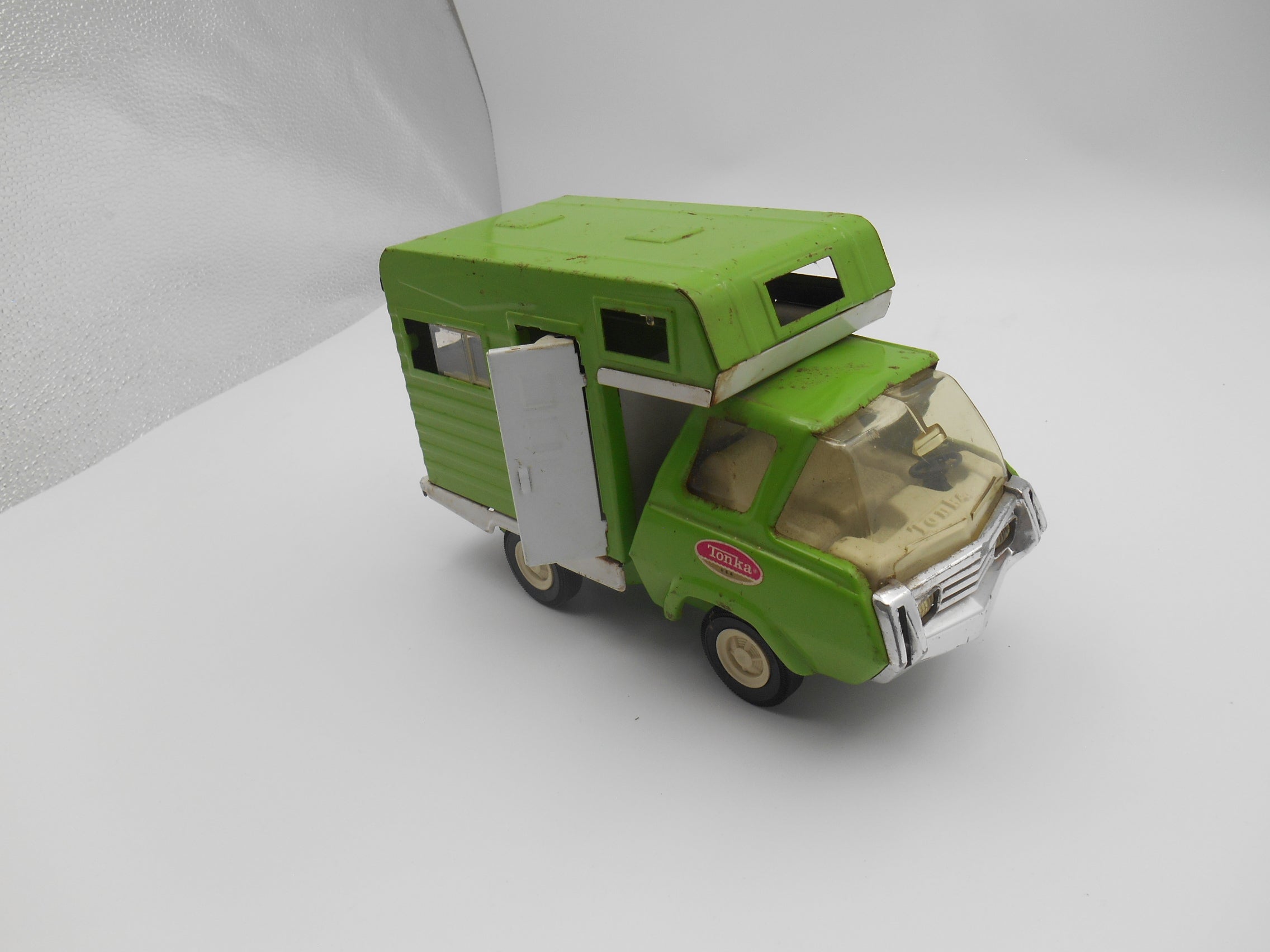 Vintage Tonka Green Mini Motorhome Camper RV Toy Truck