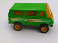 Vintage Tonka Green Van Toy with Yellow Wheels