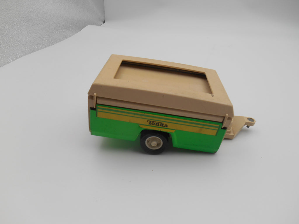 Vintage Tonka Mini Pop-Up Camper Travel Trailer Toy