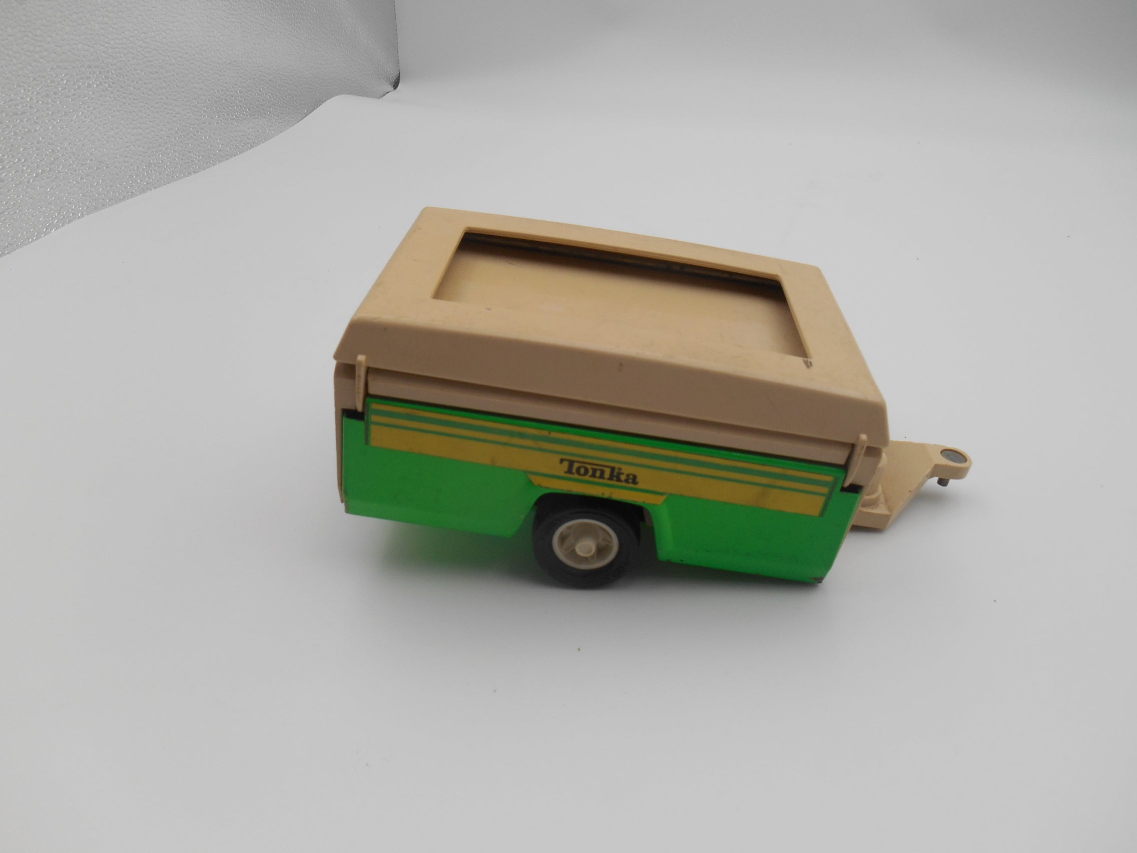 Vintage Tonka Mini Pop-Up Camper Travel Trailer Toy